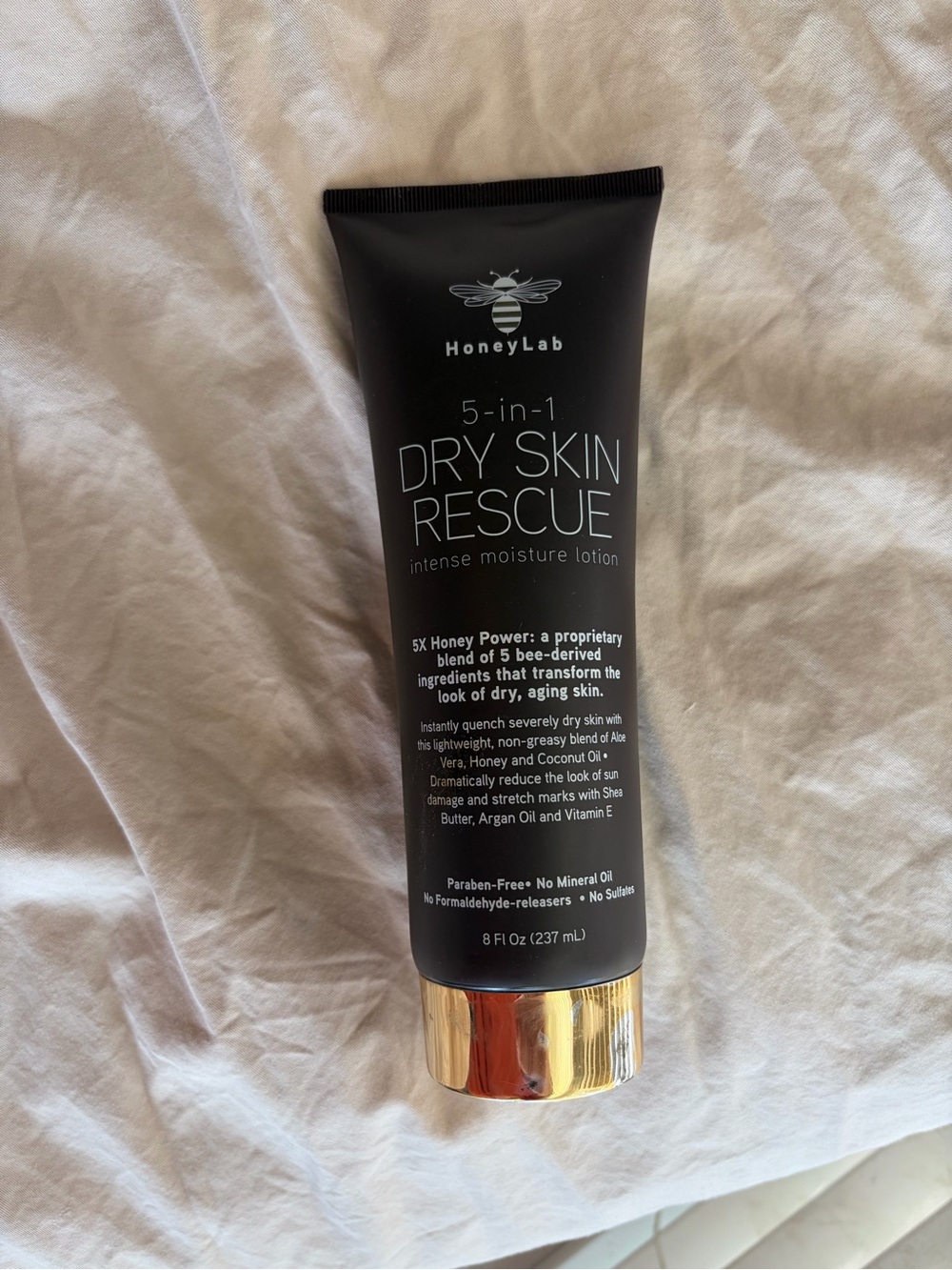 HoneyLab 5-in-1 Dry Skin Rescue Intense Moisture Lotion 8oz